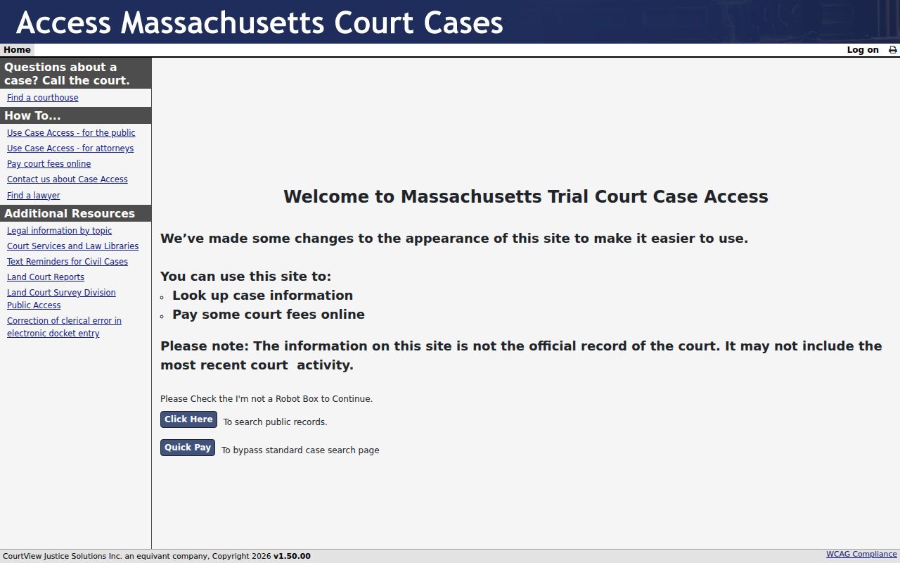 Agawam residents directory Massachusetts court public search landing page